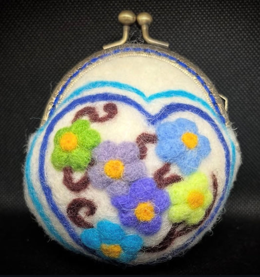 Flower Power Coin Purse