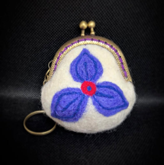 Bi-flower Coin Purse