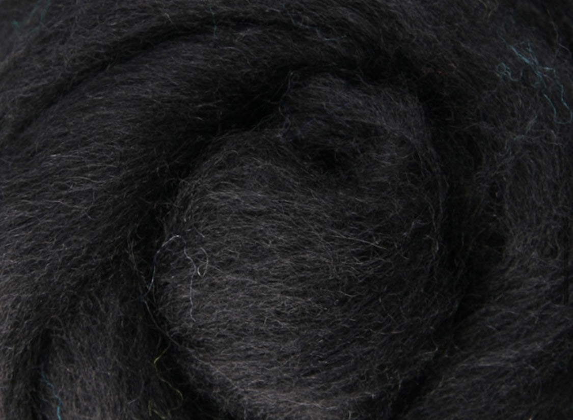 Ashford Merino Sliver, Liquorice