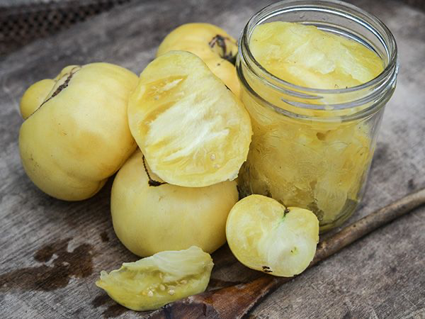 White Tomesol Tomato