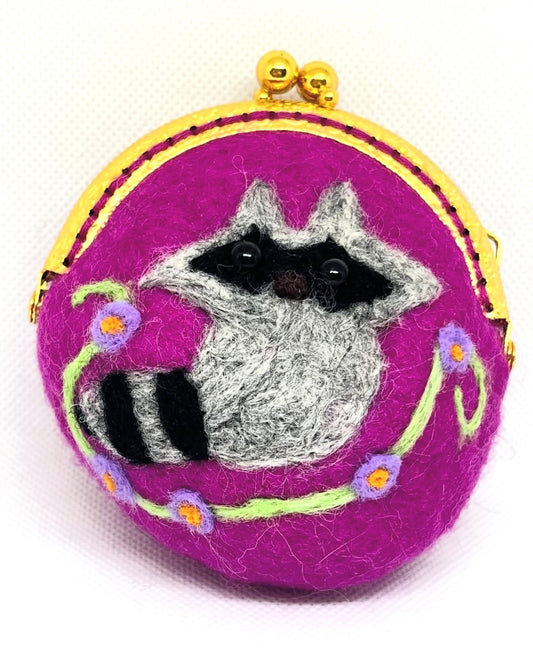 Raccoon Coin Purse
