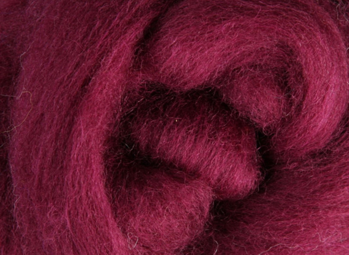Ashford Merino Sliver, Raspberry