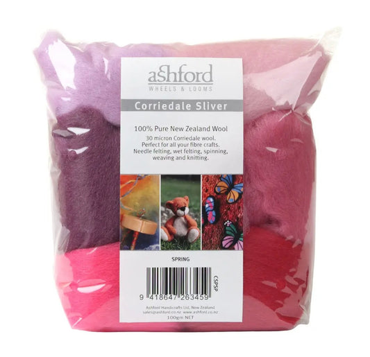 Ashford Corriedale Colour Theme Pack - Spring