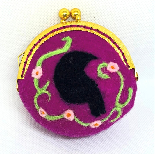 Crow Coin Purse