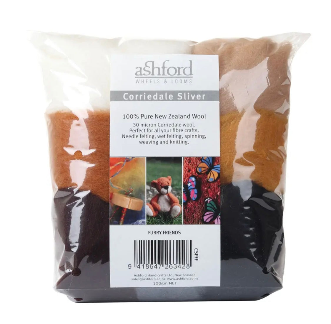 Ashford Corriedale Colour Theme Pack - Furry Friends