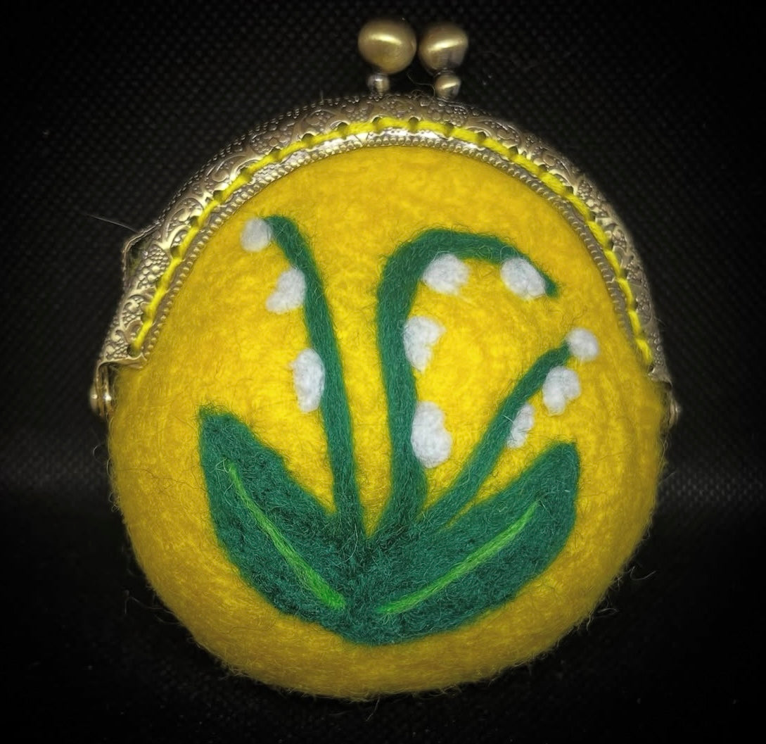 Lily of the Valley Coin Purse