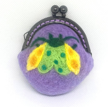Technicolour Moth Coin Purse