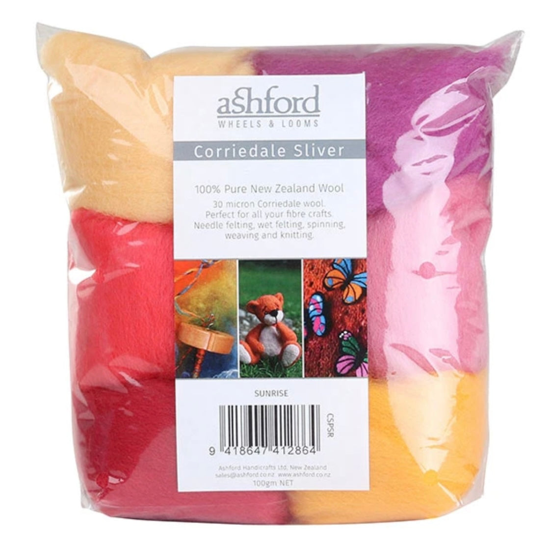 Ashford Corriedale Colour Theme Pack - Sunrise