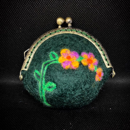 Pansies Coin Purse
