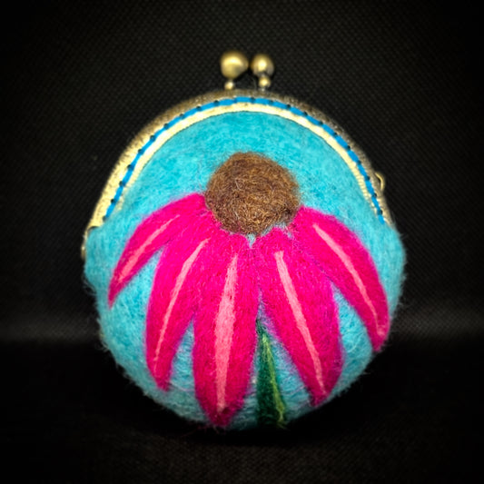Echinacea Coin Purse