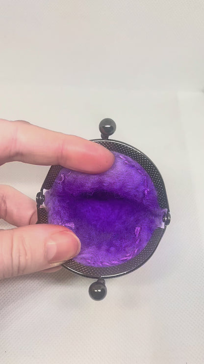 Technicolour Moth Coin Purse