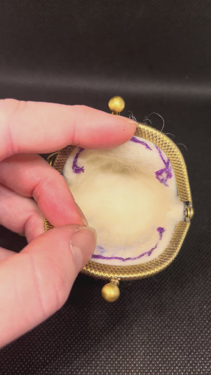 Bi-flower Coin Purse