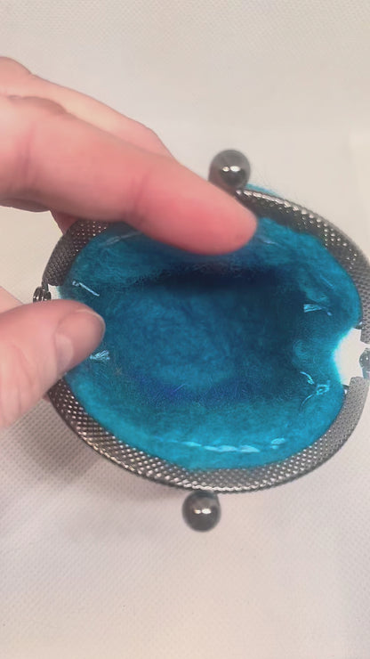 Technicolour Moth Coin Purse