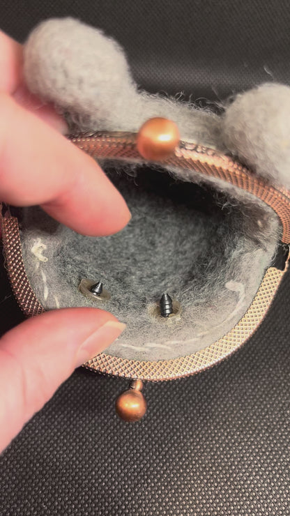 Grey Forest Spirit Coin Purse